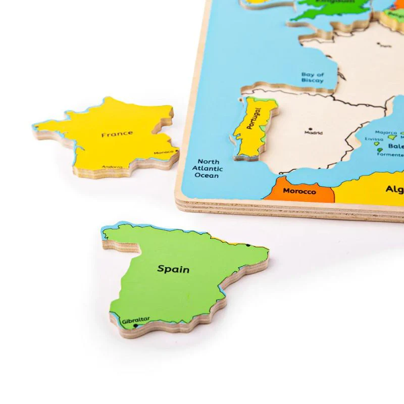 Bigjigs Toys Europe Inset Puzzle - Image 5