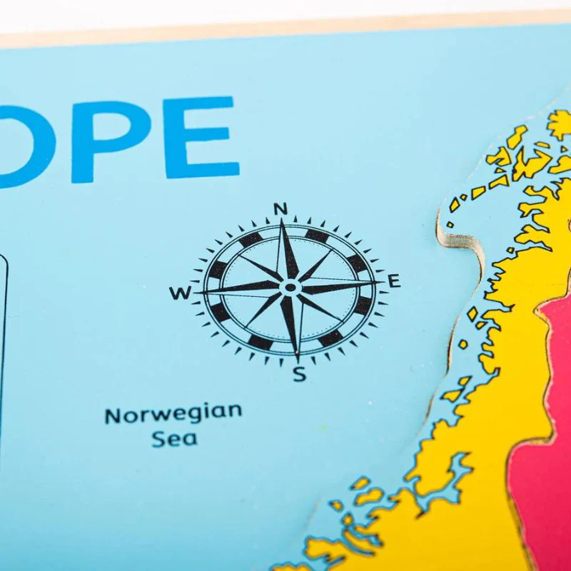 Bigjigs Toys Europe Inset Puzzle - Image 7