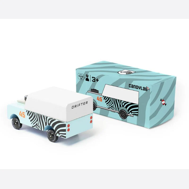 Candylab Candycar Mini Zebra Drifter - Image 3