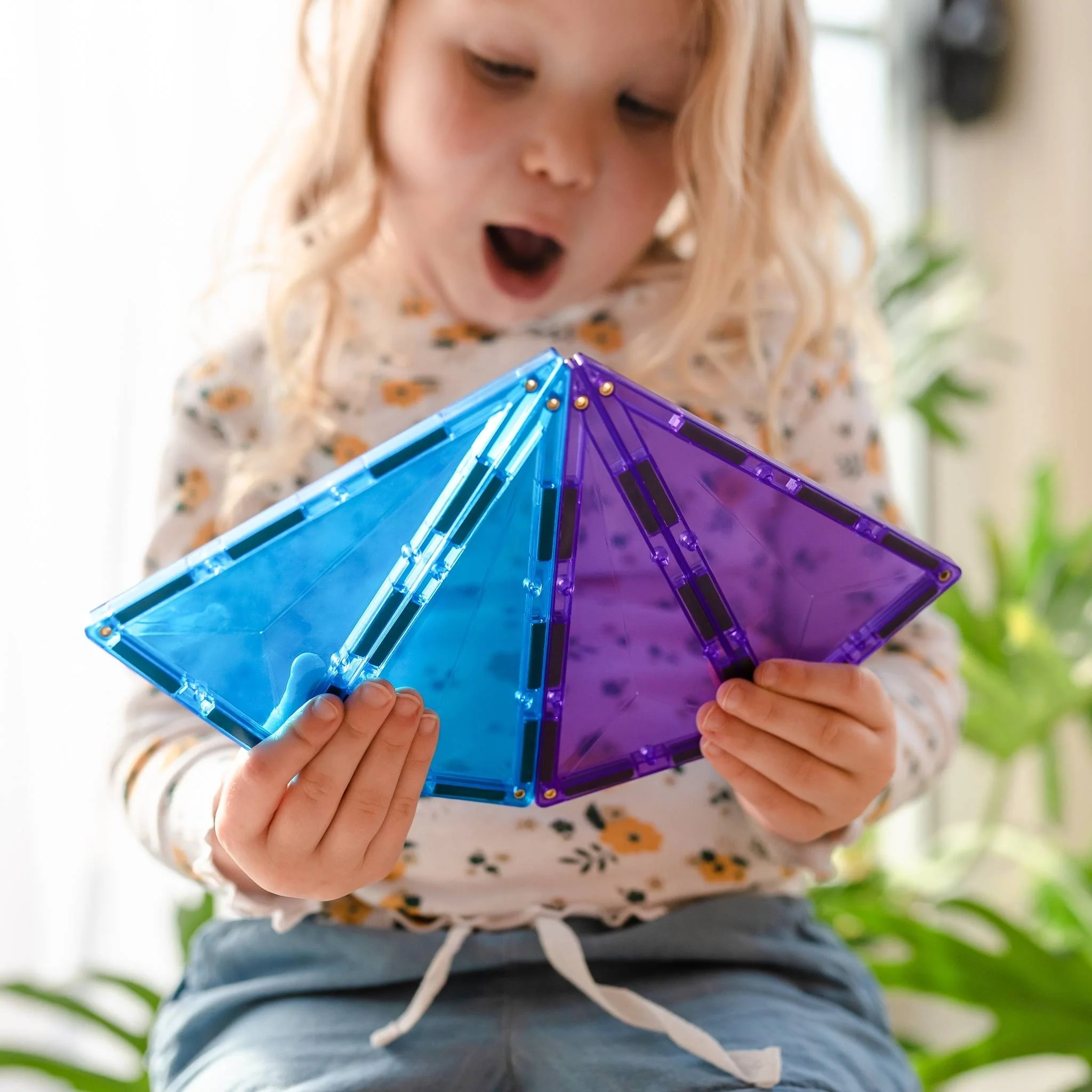 Connetix Magnetic Tiles 30 Piece Rainbow Geometry Pack - Image 8