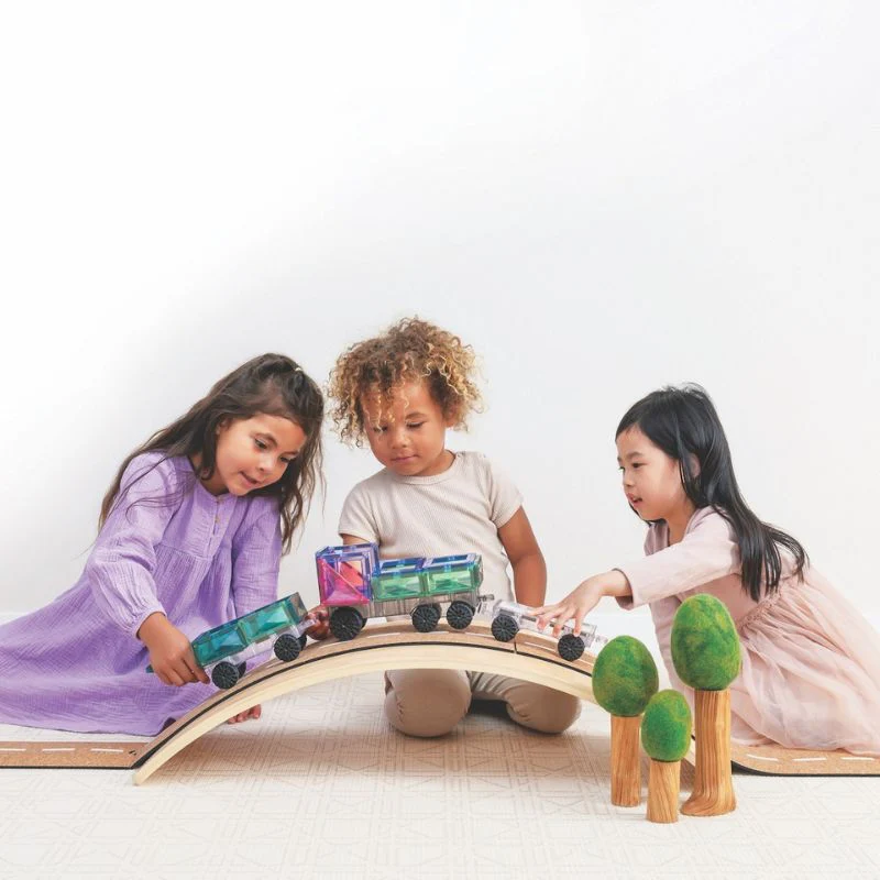 Connetix Magnetic Tiles 50 Piece Pastel Transport Pack - Image 5