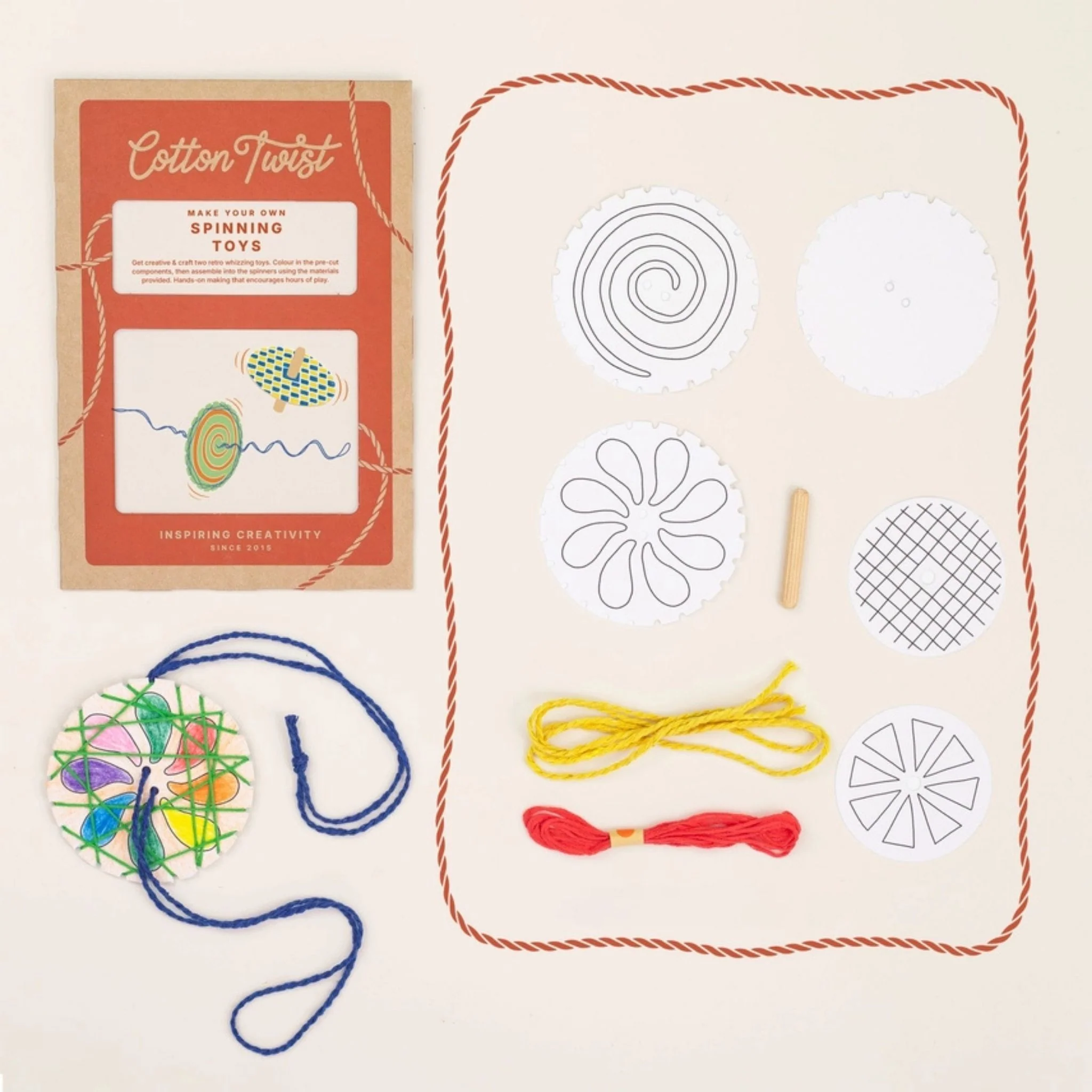 Cotton Twist Make Your Own Spinning Toys - Image 3