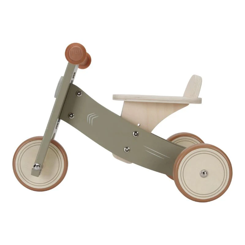 Little Dutch Wooden Tricycle - Olive - Image 6