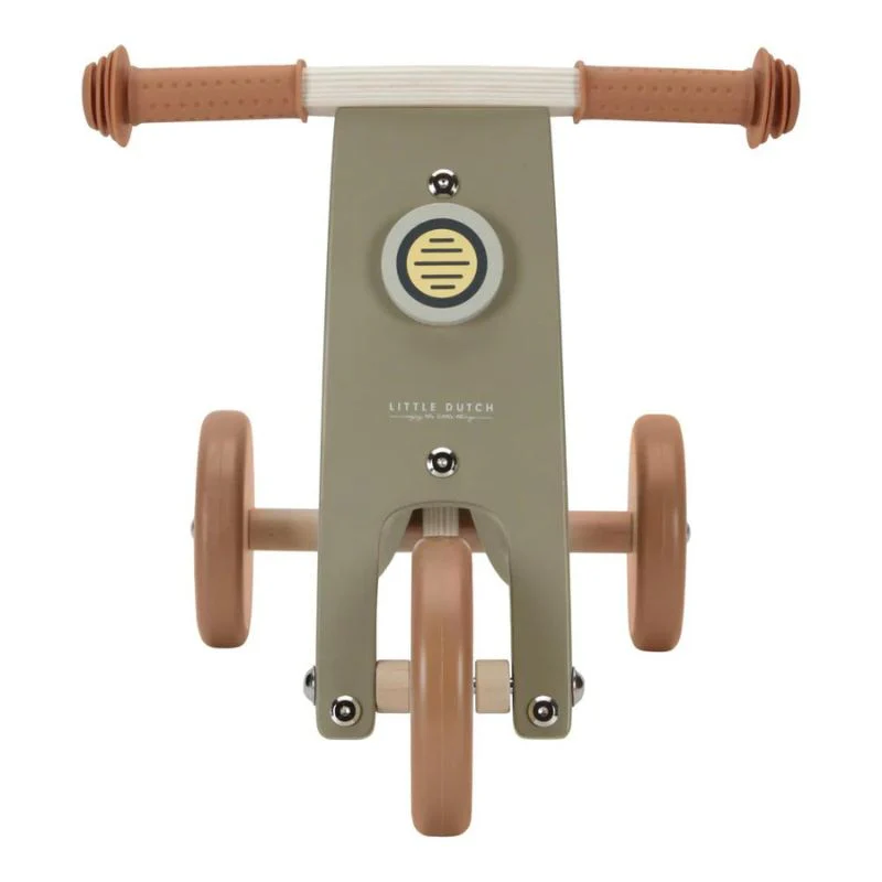 Little Dutch Wooden Tricycle - Olive - Image 7