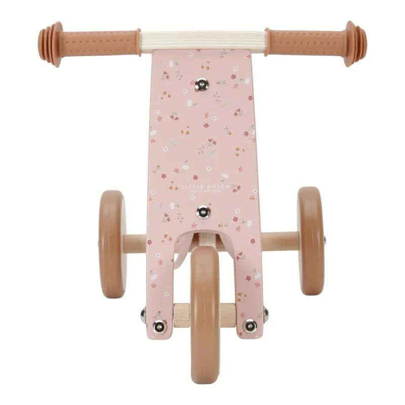 Little Dutch Wooden Tricycle - Pink - Image 8