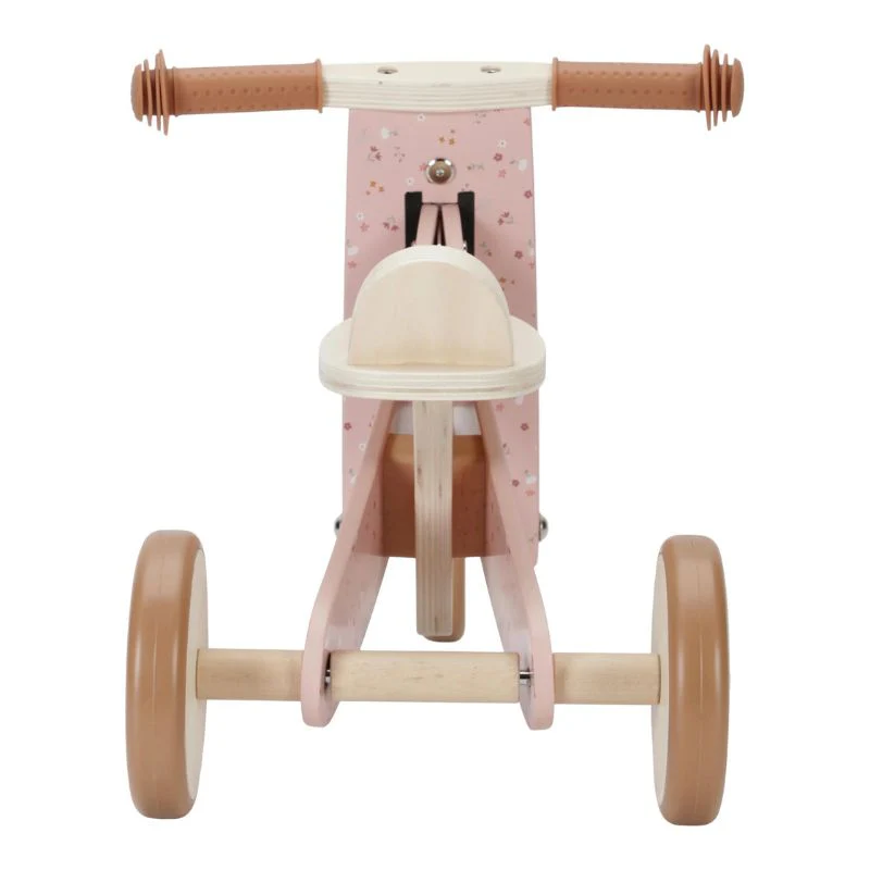 Little Dutch Wooden Tricycle - Pink - Image 9