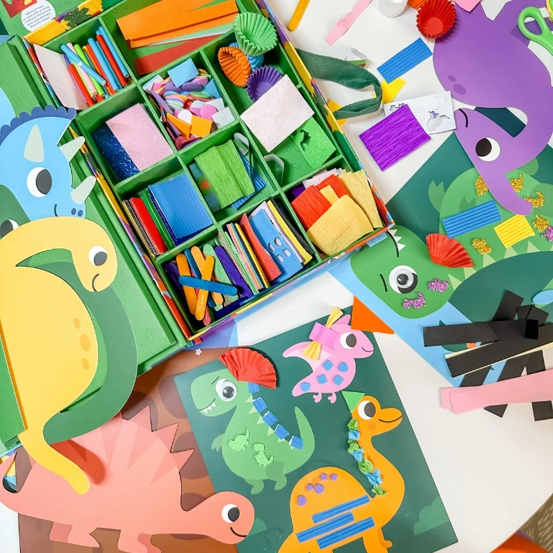 My Creative Box Dinosaur Collage Sensory Craft Box - Image 4