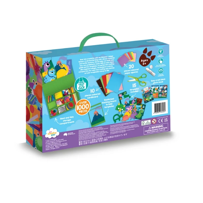 My Creative Box Dinosaur Collage Sensory Craft Box - Image 5
