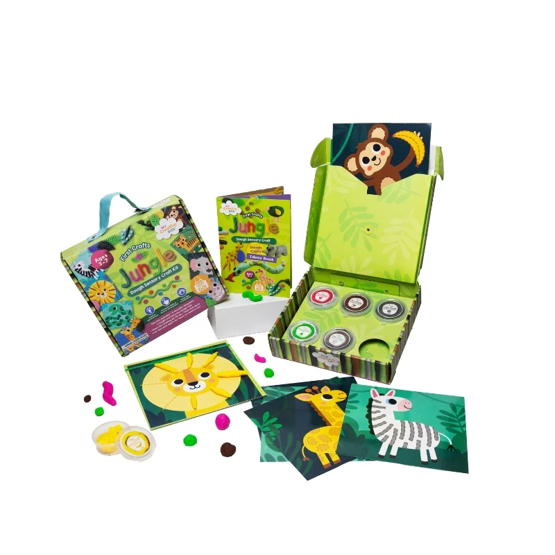 My Creative Box Jungle Dough Sensory Craft Box - Image 4