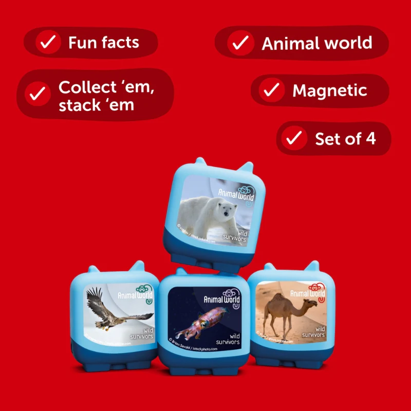 Tonies Clever Pocket Animal World Wild Survivors - Image 3
